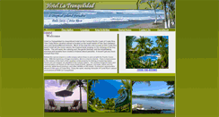 Desktop Screenshot of hotellatranquilidad.com